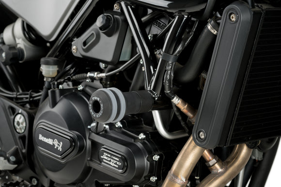 BENELLI LEONCINO 500 TRAIL [2025] – Rahmen Sturzpads Vintage 2.0 – Schwarz