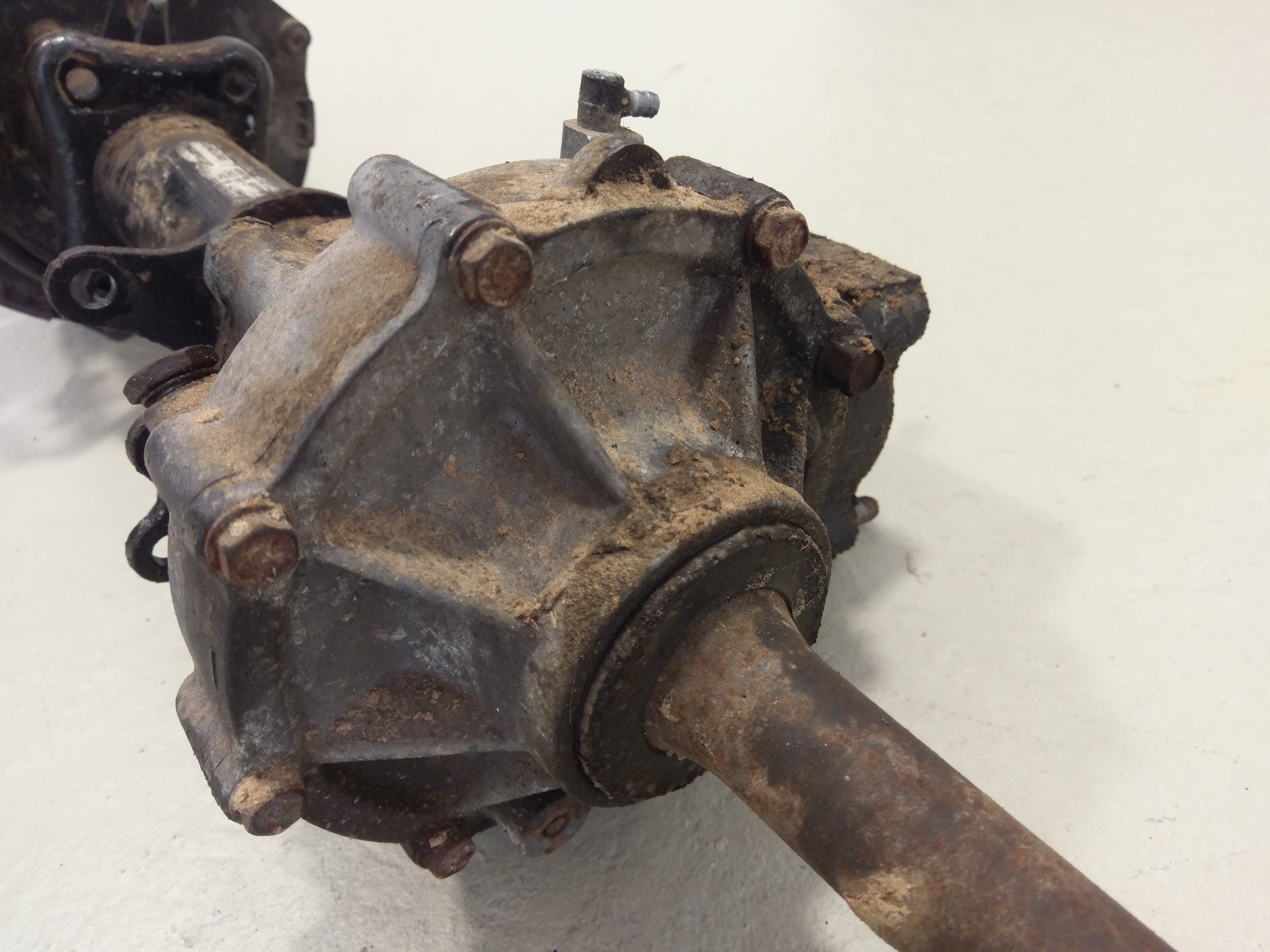 Yamaha Kodiak 400 5Y4 [2004] - Rear axle complete with differential