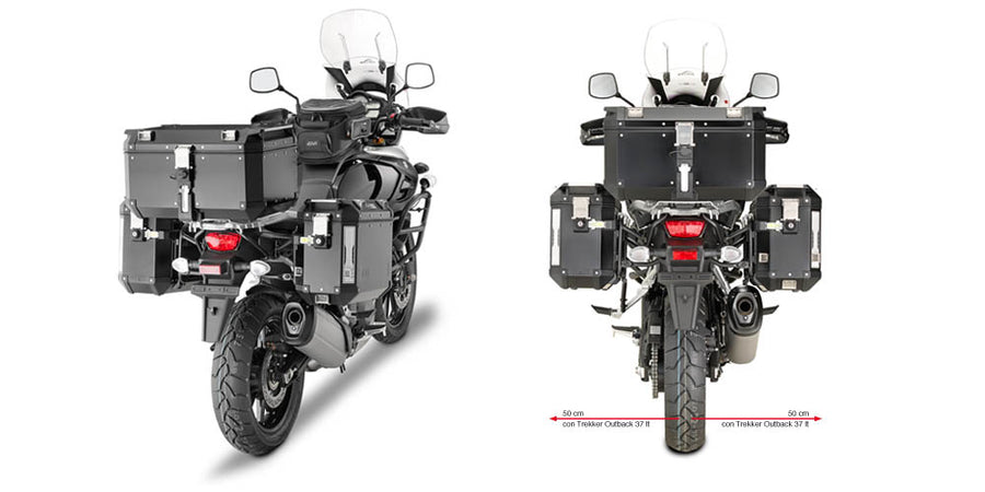 SUZUKI DL 1000 V STROM [2017-2018] - Trubkový držák kufru pro Trekker Outback