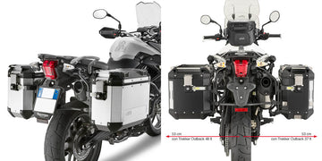 TRIUMPH TIGER 800 [2011-2017] - Portaequipajes para Trekker Outback