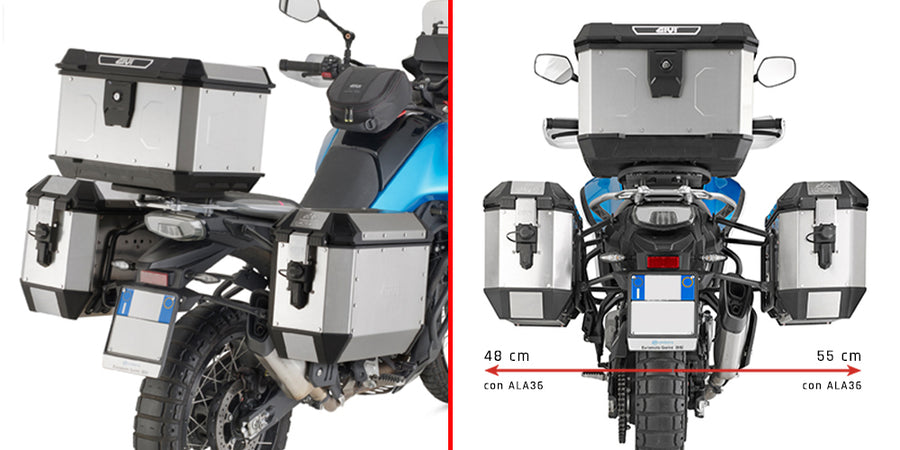CF MOTO 450 [2024-2025] - Spezifischer Kofferhalter für MONOKEY Seitenkoffer