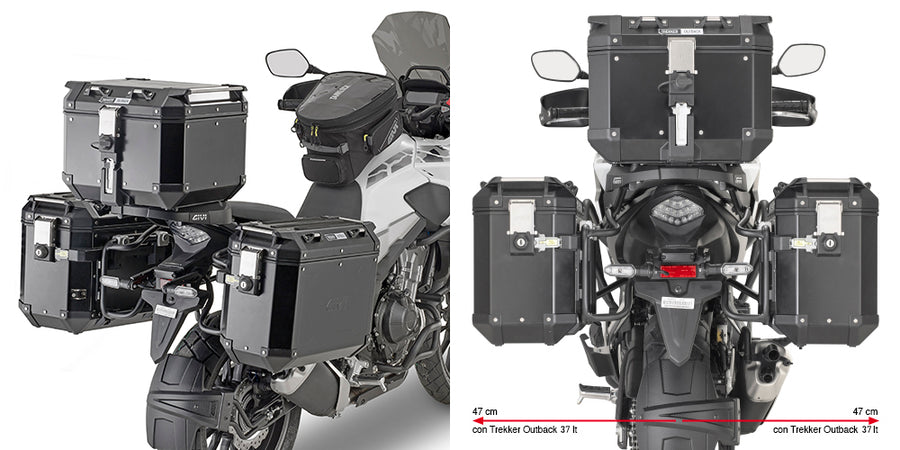 HONDA CB 500 [2019-2023] - Gyorsan kioldható oldalsó toktartó