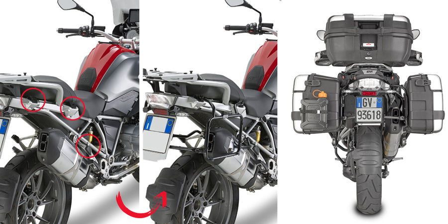BMW R 1200 GS ADVENTURE [2014-2018] - Schnellverschluss-Seitenkofferhalter
