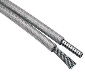 harley davidson flstc [MOTION PRO] – Armor Coat flettet koblingskabel i rustfrit stål - 0