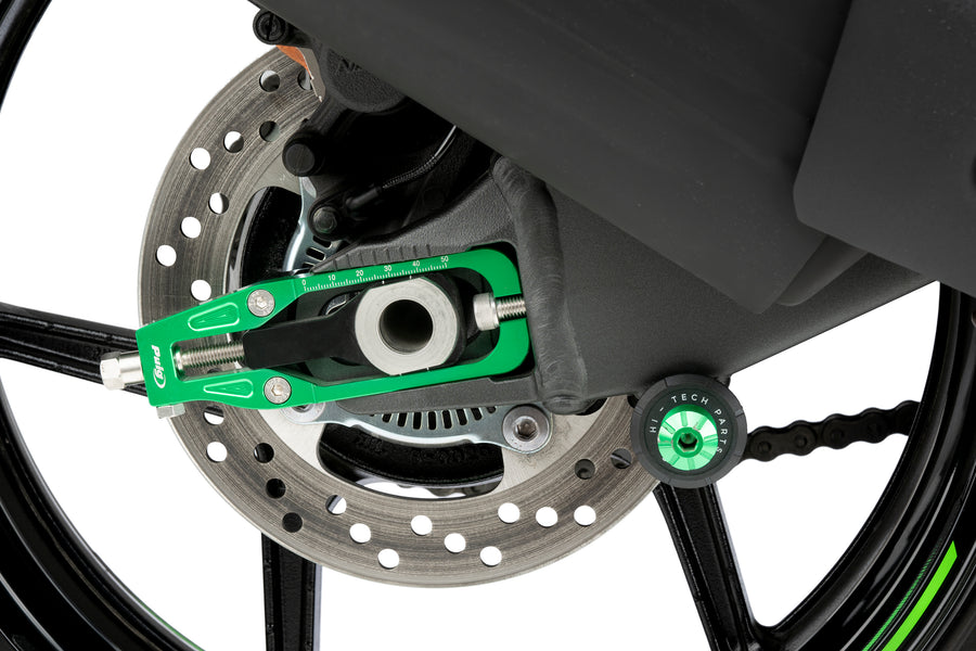 KAWASAKI ZX-6R NINJA [2025] – Puig kjedestrammer – svart