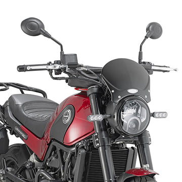 TRIUMPH BONNEVILLE [2017-2022] - Tela universal feita de anodizado preto
