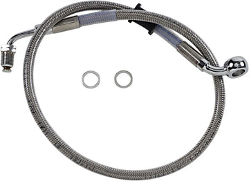 harley davidson flfb [DRAG SPECIALTIES] - Kit durites de frein inox - 0