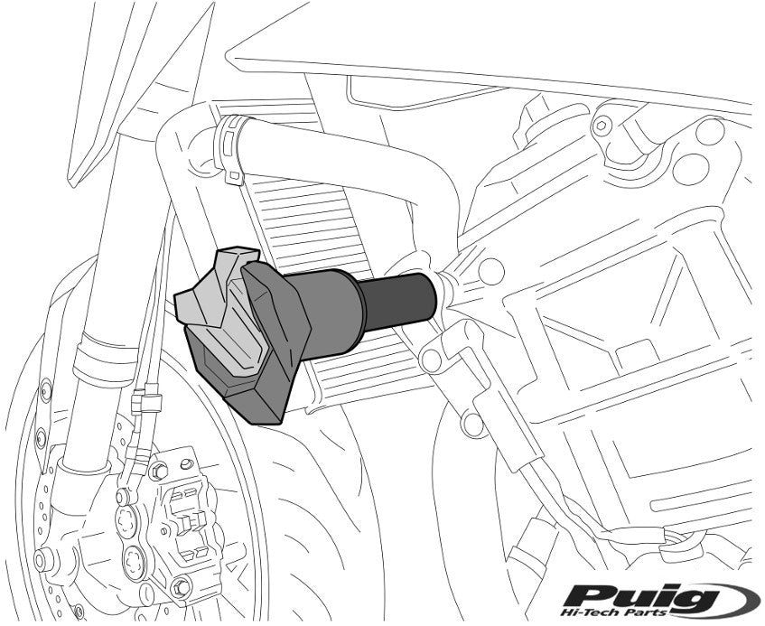 HONDA CBR 650 R [2019-2022] - Krockskydd R19