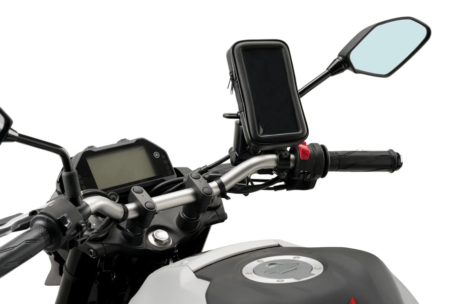 SYM SYMPHONY SR 50 [2025] – Suporte para celular e capa protetora – Preto