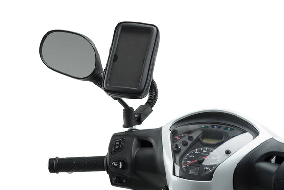 SYM SYMPHONY SR 50 [2025] – Matkapuhelinteline ja suojakotelo – Musta