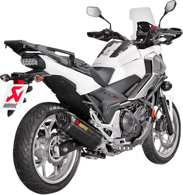 Honda NC 750 x [Akrapovic] - углеродное волокно Финальные амортизаторы серебра