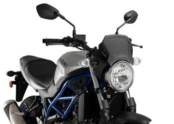 SUZUKI SV 650 [2025] – Retro-Verkleidungscheibe – Schwarz
