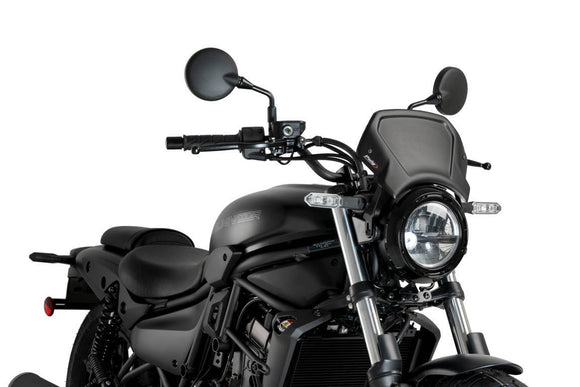 KAWASAKI ELIMINATOR 500 SE [2025] – ALU frontplatta – svart