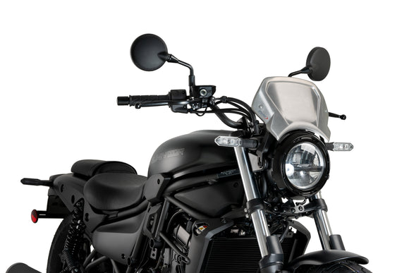 KAWASAKI ELIMINATOR 500 SE [2025] – ALU frontplatta – svart