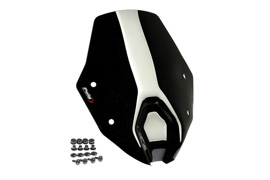 BMW R 1250 R [2025] - New Generation Sport Windschild | Schwarz | PUIG 3623N