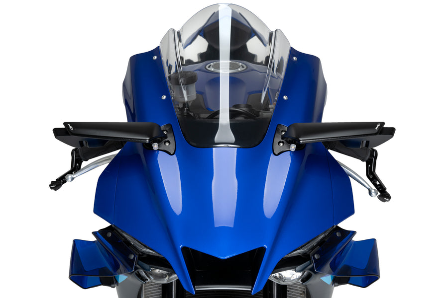 YAMAHA YZF-R1M [2025] – Bakspejl Aileron – Sort