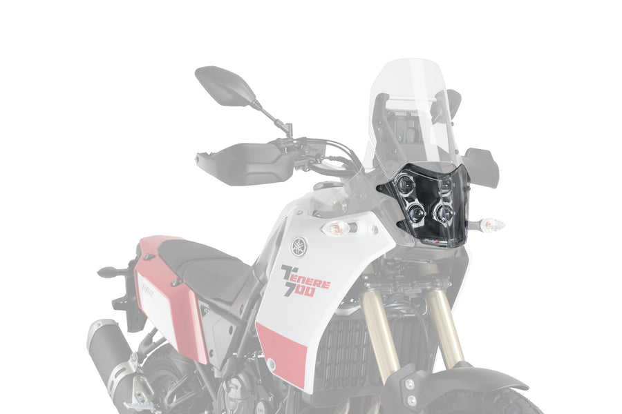 YAMAHA TENERE 700 EXPLORE EDITION [2025] – Forlygtebeskytter – Gennemsigtig
