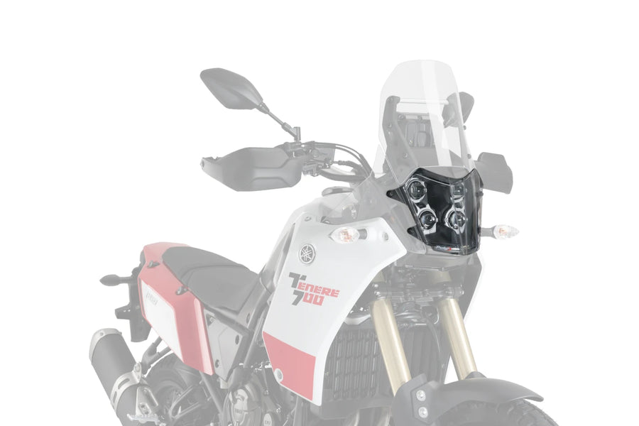 YAMAHA TENERE 700 EXPLORE EDITION [2025] – Forlygtebeskytter – Gennemsigtig