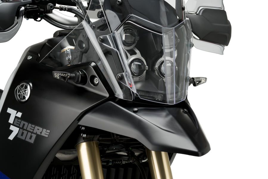 YAMAHA TENERE 700 EXPLORE EDITION [2025] – Forlygtebeskytter – Gennemsigtig
