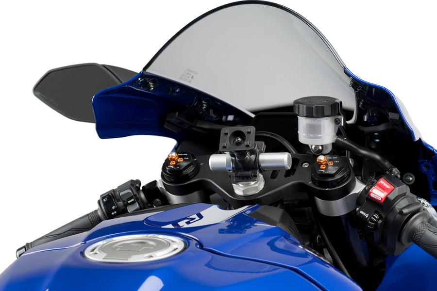 YAMAHA YZF-R1 RACE [2025] - Soporte y funda para móvil - Plata