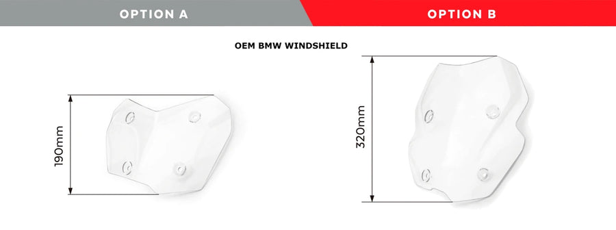 BMW F 750 GS [2024] — туристическое стекло — тонировка