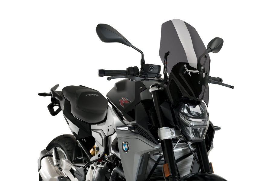 BMW F 900 R [2025] – New Generation Sport Windschild Visier – Schwarz