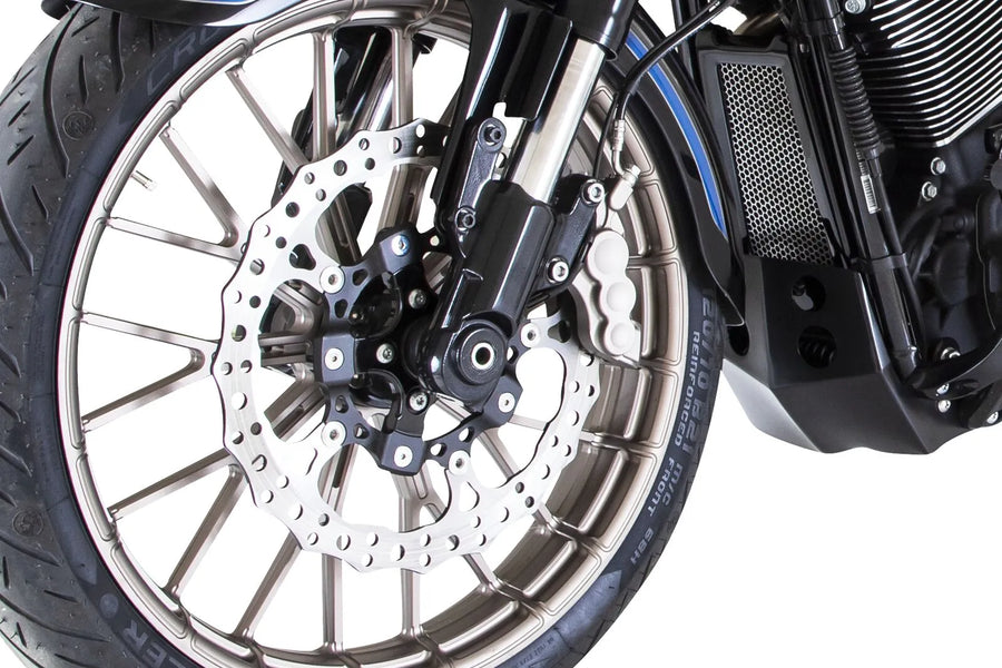 modelo Harley Davidson FX [ARLEN NESS] – montagem de disco de freio
