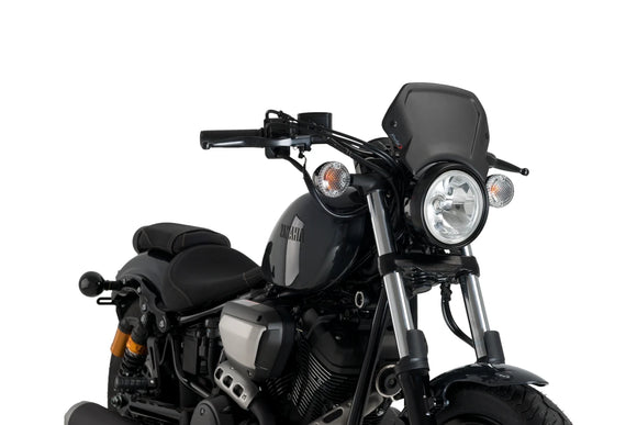 YAMAHA XV 950 R [2020] – Placa frontal de aluminio – plateada