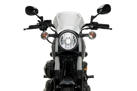 YAMAHA XV 950 R [2020] – Placa frontal de aluminio – plateada