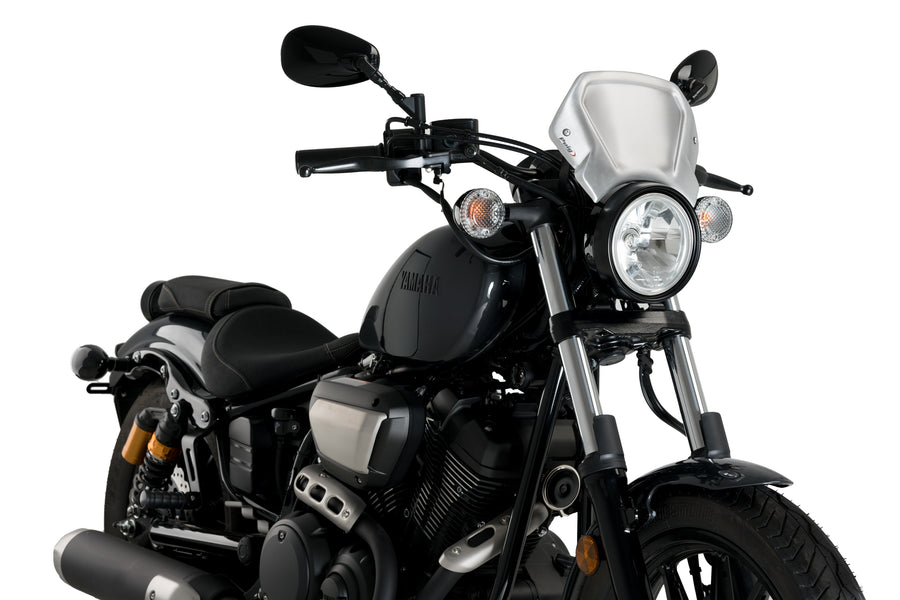 YAMAHA XV 950 R [2020] – ALU přední deska – stříbrná