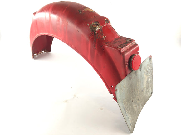 BMW R 75/6 [1974] - задний фондер с пластиной номерной знак