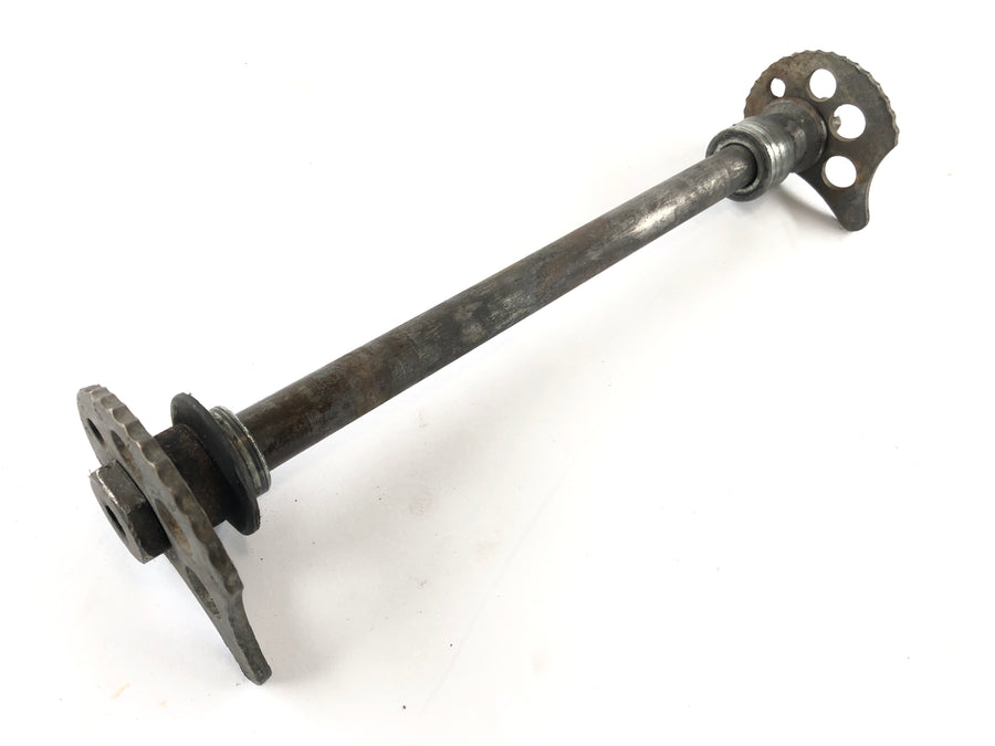 Yamaha XT 600 3TB [1991] - Achteras met kettingspanner