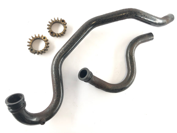 Cagiva Elefant 650 [1985] - uitlaatspruitstuk