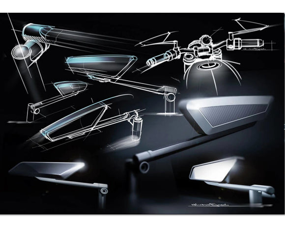 KTM 890 DUKE R [2025] – HyperNaked フェアリング フロントガラス バックミラー