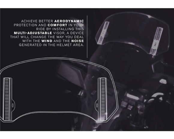 KTM 890 SMT [2025] – スポイラースクリーン 2.0 クリップオン – 透明