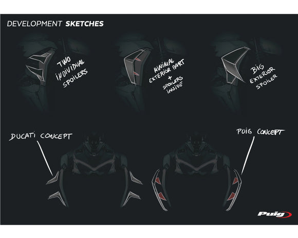 DUCATI STREETFIGHTER V2 [2024] – Carénage côté pare-brise nu