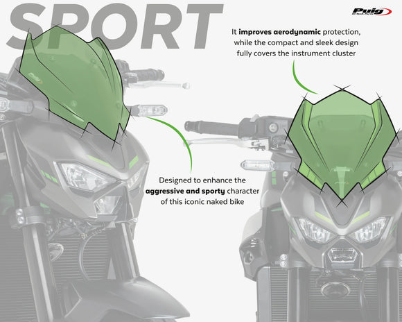KAWASAKI Z 900 SE [2025] – New Generation Sport – Svart