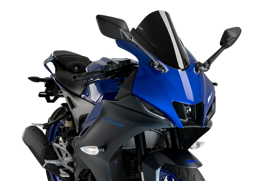 YAMAHA YZF-R 125 [2025] – Z-Racing-skjerm – Svart