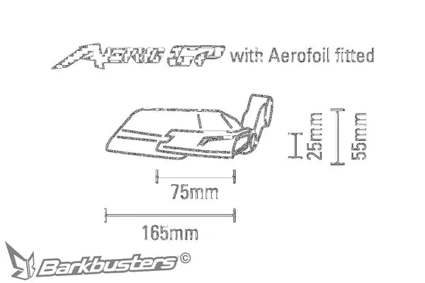 Fantic Caballero Scrambler 125 [BARKBUSTERS] – AERO-GP Hebelprotektor