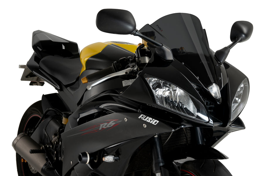 YAMAHA YZF-R6 [2007] – Racing screen – voimakkaasti sävytetty