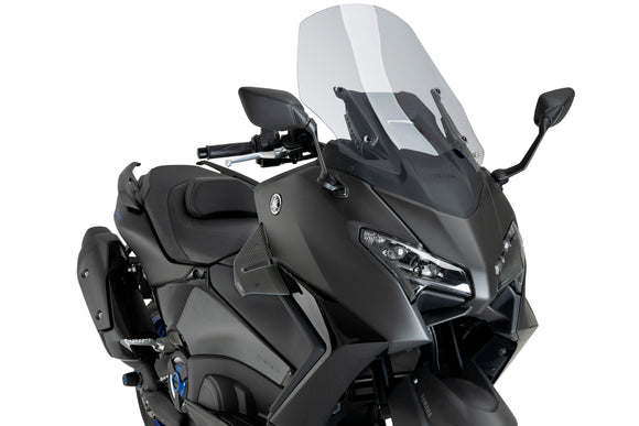 YAMAHA T-MAX 560 TECH MAX [2025] — Спойлер D12 — Черный