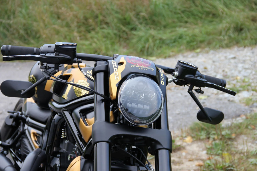 harley davidson v-rod [CULT WERK] – SCHEINWERFER DAYMAKER