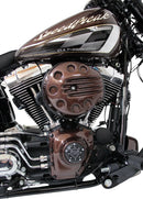 harley davidson fxsb [CULT WERK] – ilmansuodattimen kansi "Slotted"-3