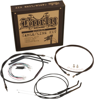 harley davidson fxdwg [BURLY BRAND] – Jail Bar Kabelsatz - 0