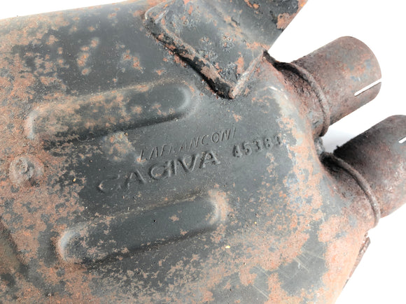 Cagiva Elefant 650 [1985] - Uitlaatvak