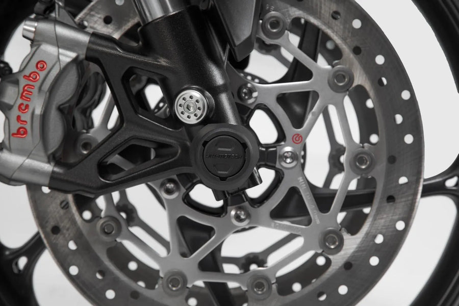 ducati monster 937 [SW-MOTECH] – kit de protection d'essieu de roue avant