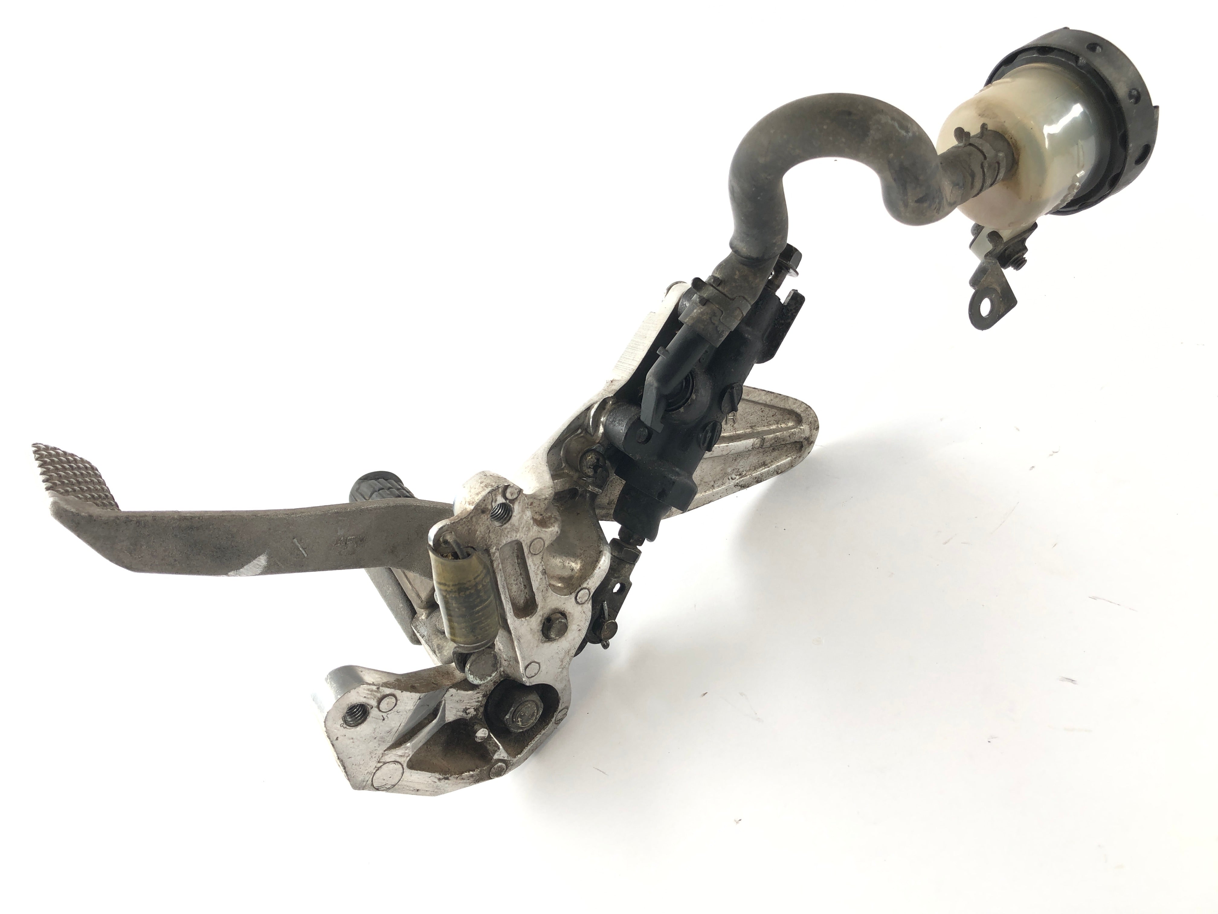 Yamaha YZF 750 R 4HN [1995] - Right footrest with brake pump and brake lever