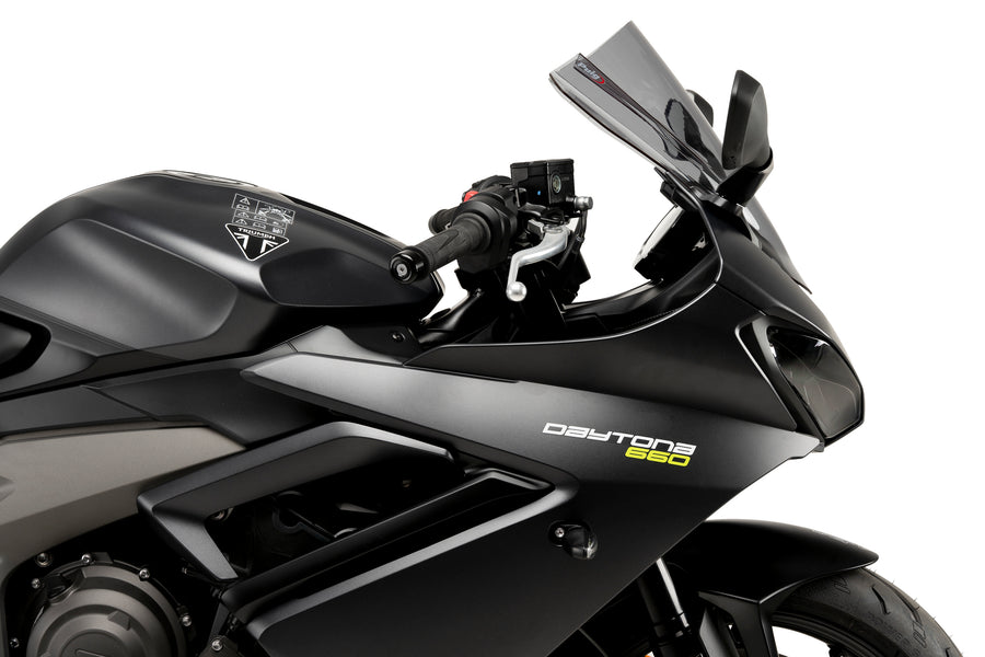 TRIUMPH DAYTONA 660 [2025] – Z-Racing Scheibe – Mattschwarz