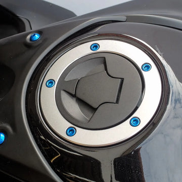 Kawasaki Versys 650 [Pro Bolt]-Aluminum fuel cap kit - 0