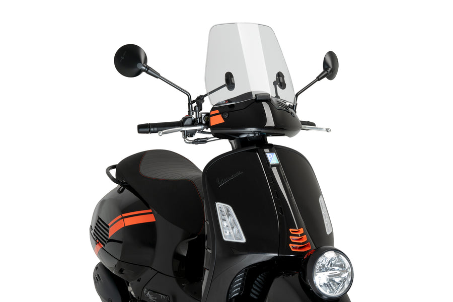 VESPA GTV 300 [2025] – Skoterskiva Trafic – Transparent